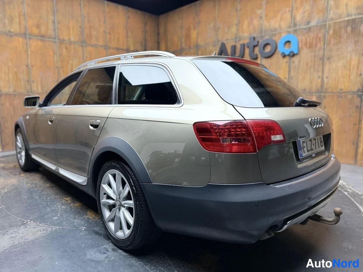 Beige Audi A6 allroad quattro 2007, takaviisto, kuva 12