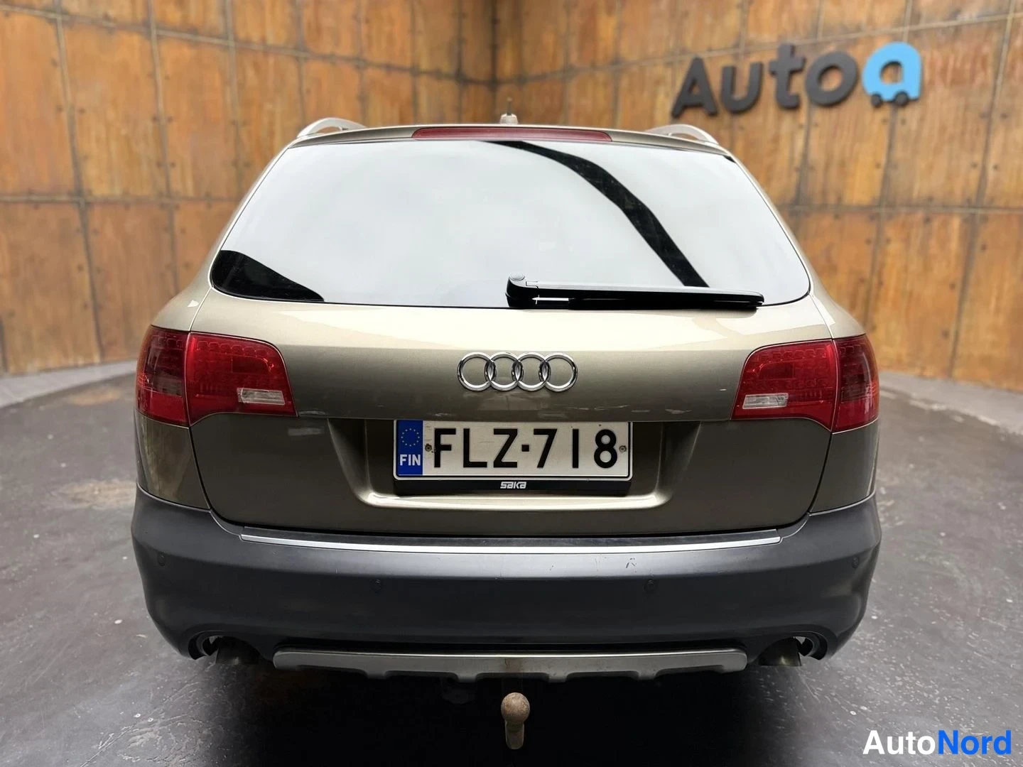 Beige Audi A6 allroad quattro 2007, takaa, kuva 15