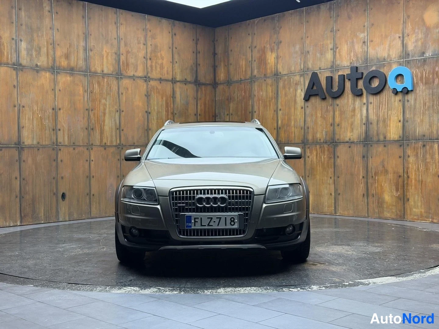 Beige Audi A6 allroad quattro 2007, edestä, kuva 6