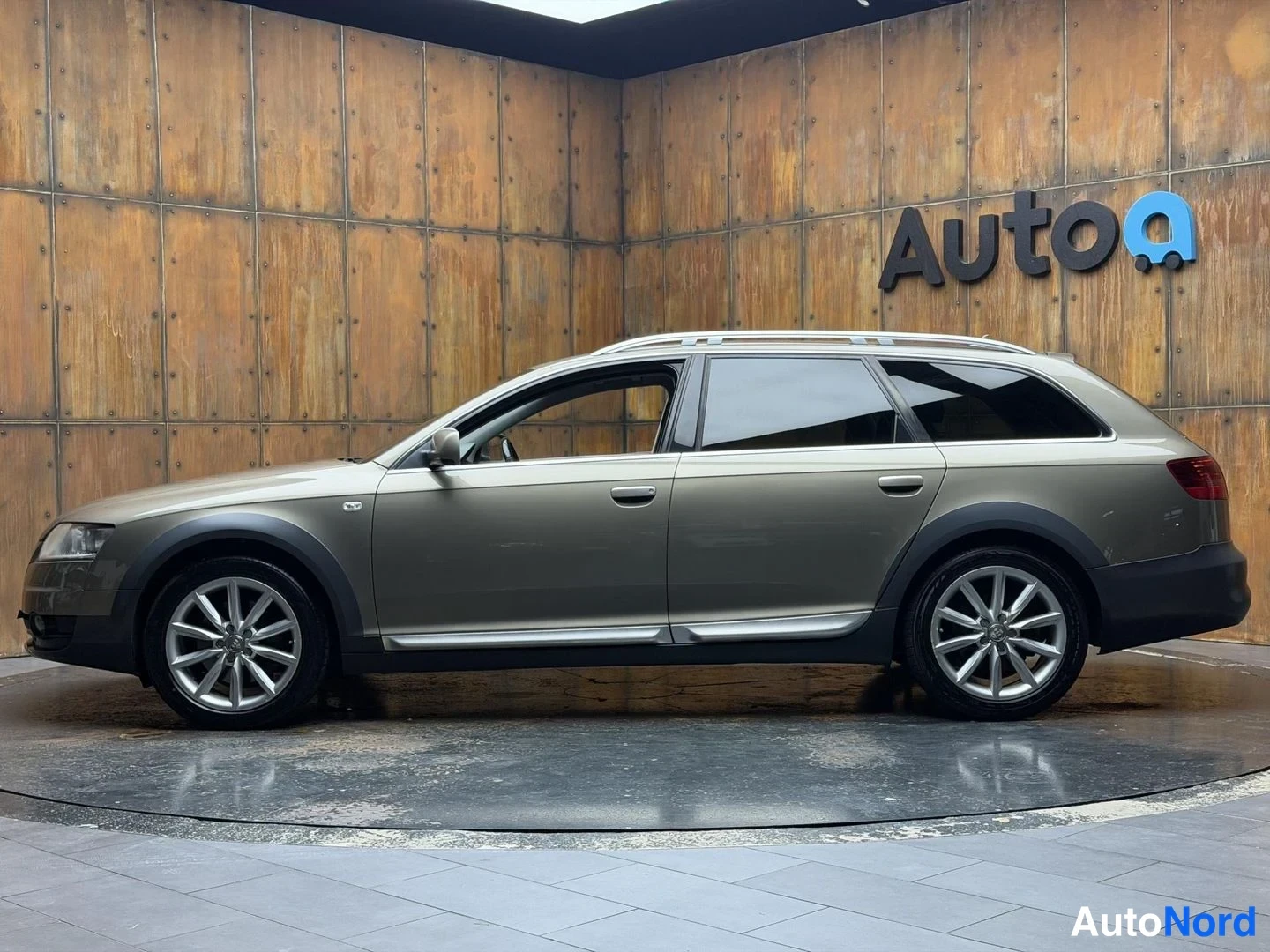 Beige Audi A6 allroad quattro 2007, sivulta, kuva 8