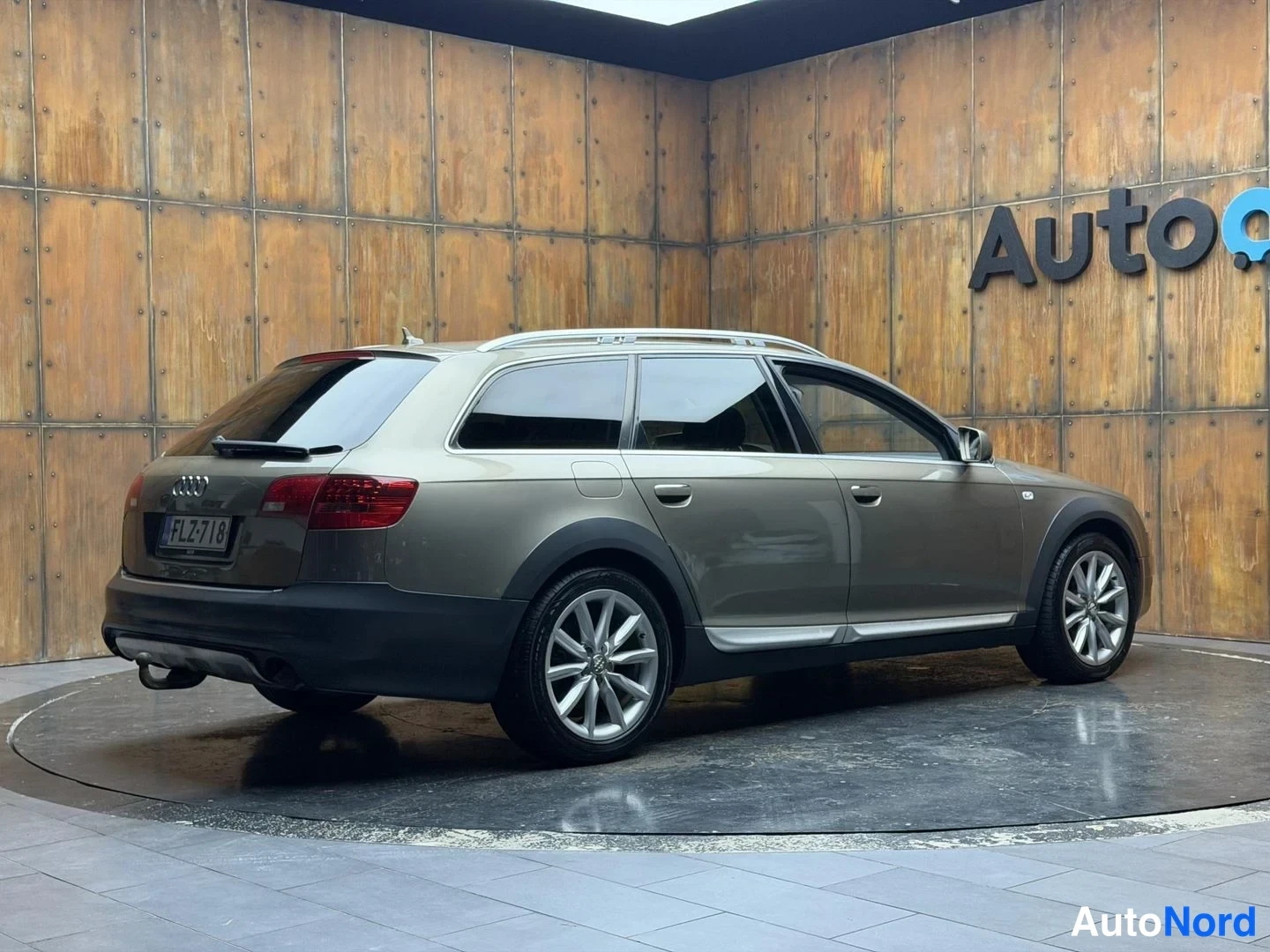 Beige Audi A6 allroad quattro 2007, takaviisto, kuva 11