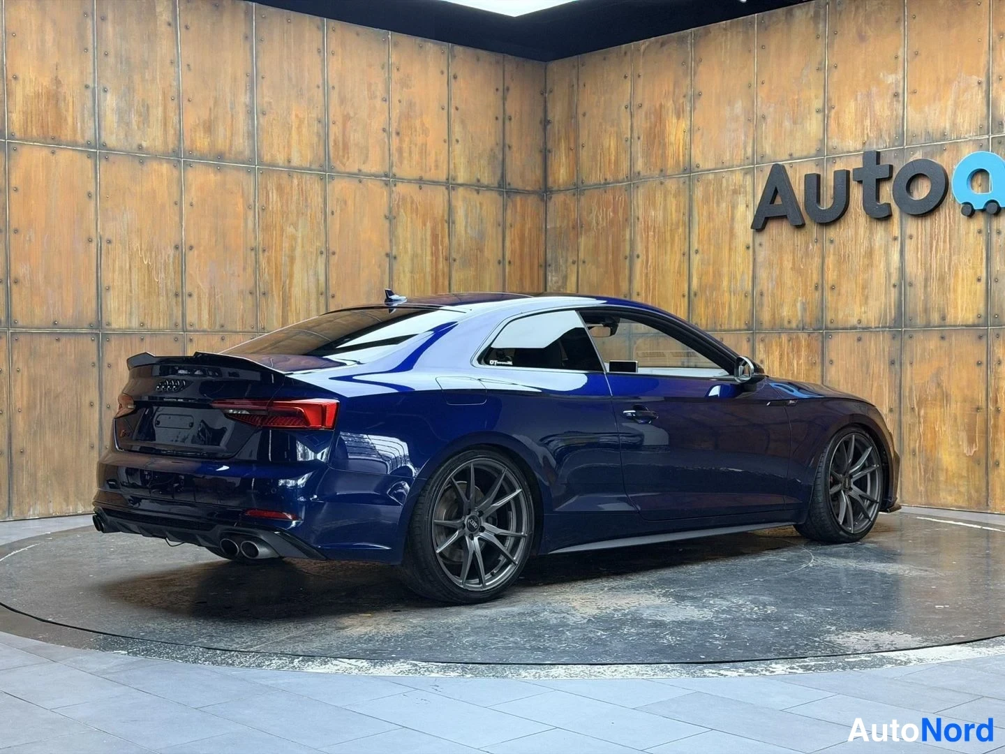 Sininen Audi S5 2016, takaviisto, kuva 15