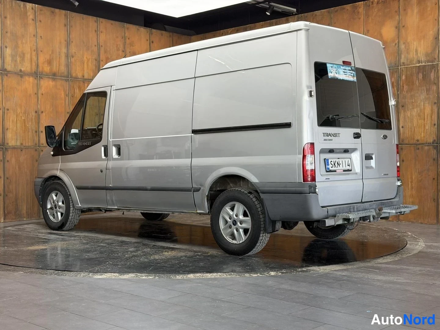 Harmaa Ford Transit 2012, takaviisto, kuva 7