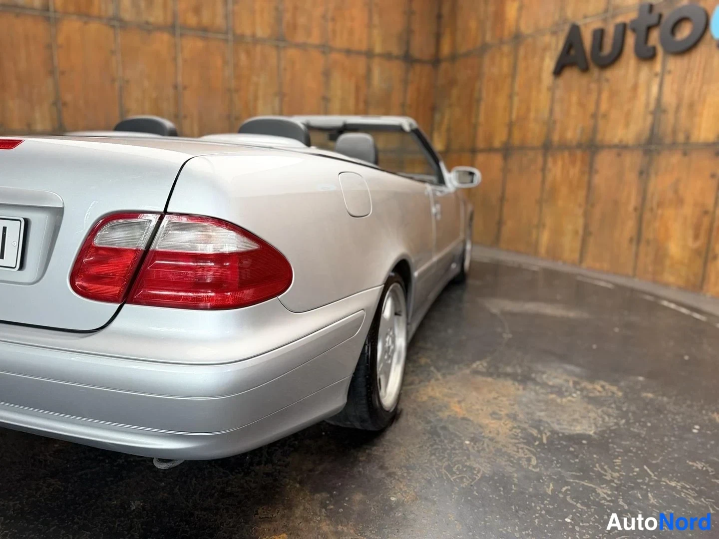 Harmaa Mercedes-Benz CLK 200 2001, takaviisto, kuva 21