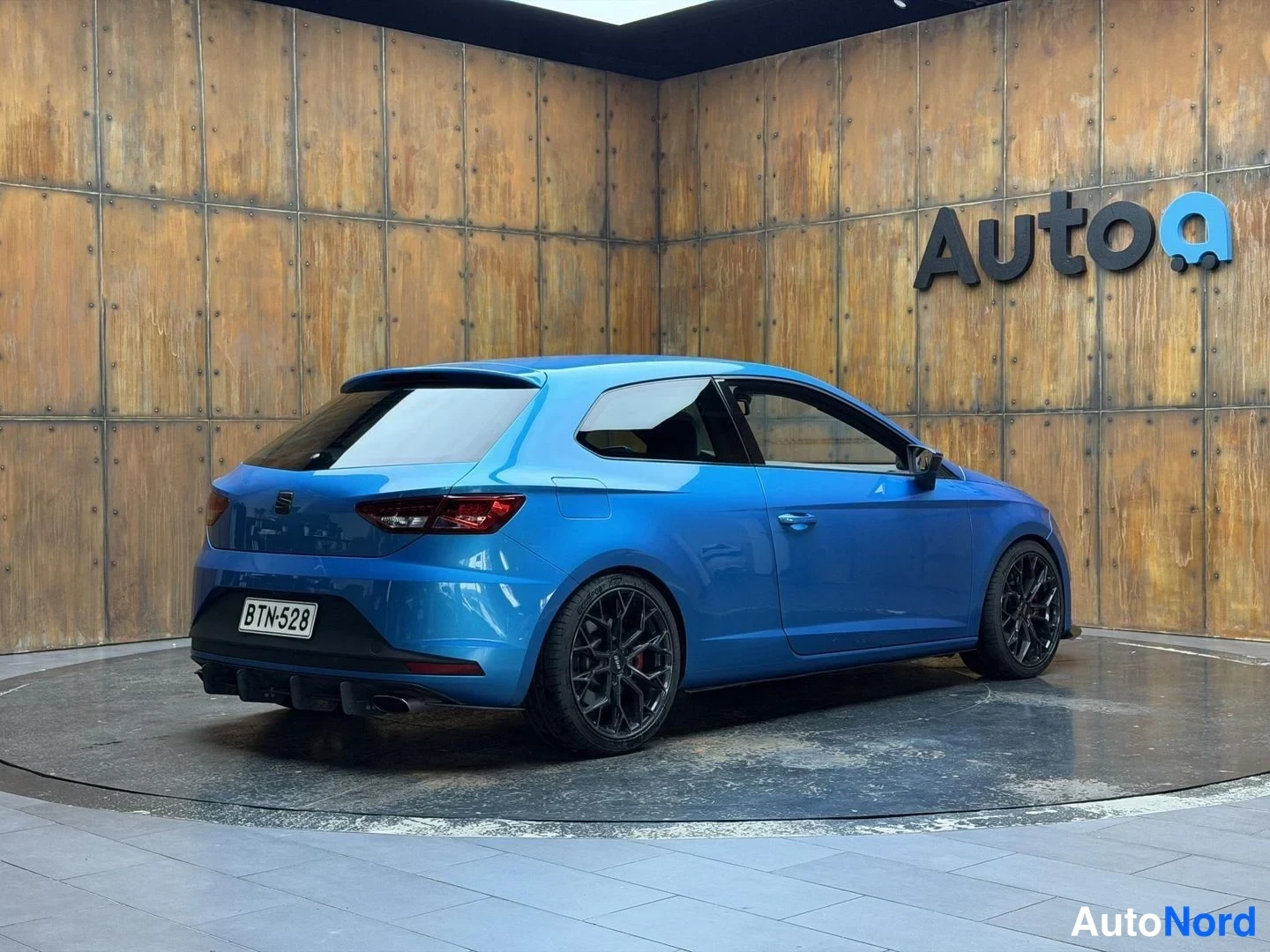 Sininen Seat Leon SC 2015, takaviisto, kuva 12