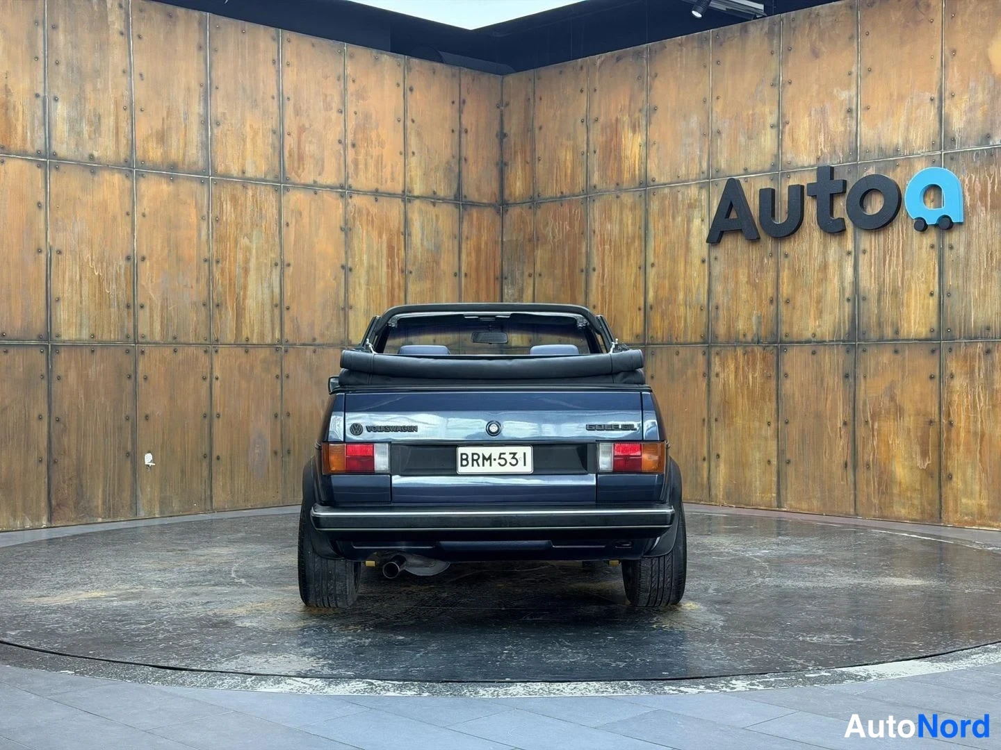 Sininen Volkswagen Golf 1986, takaa, kuva 24
