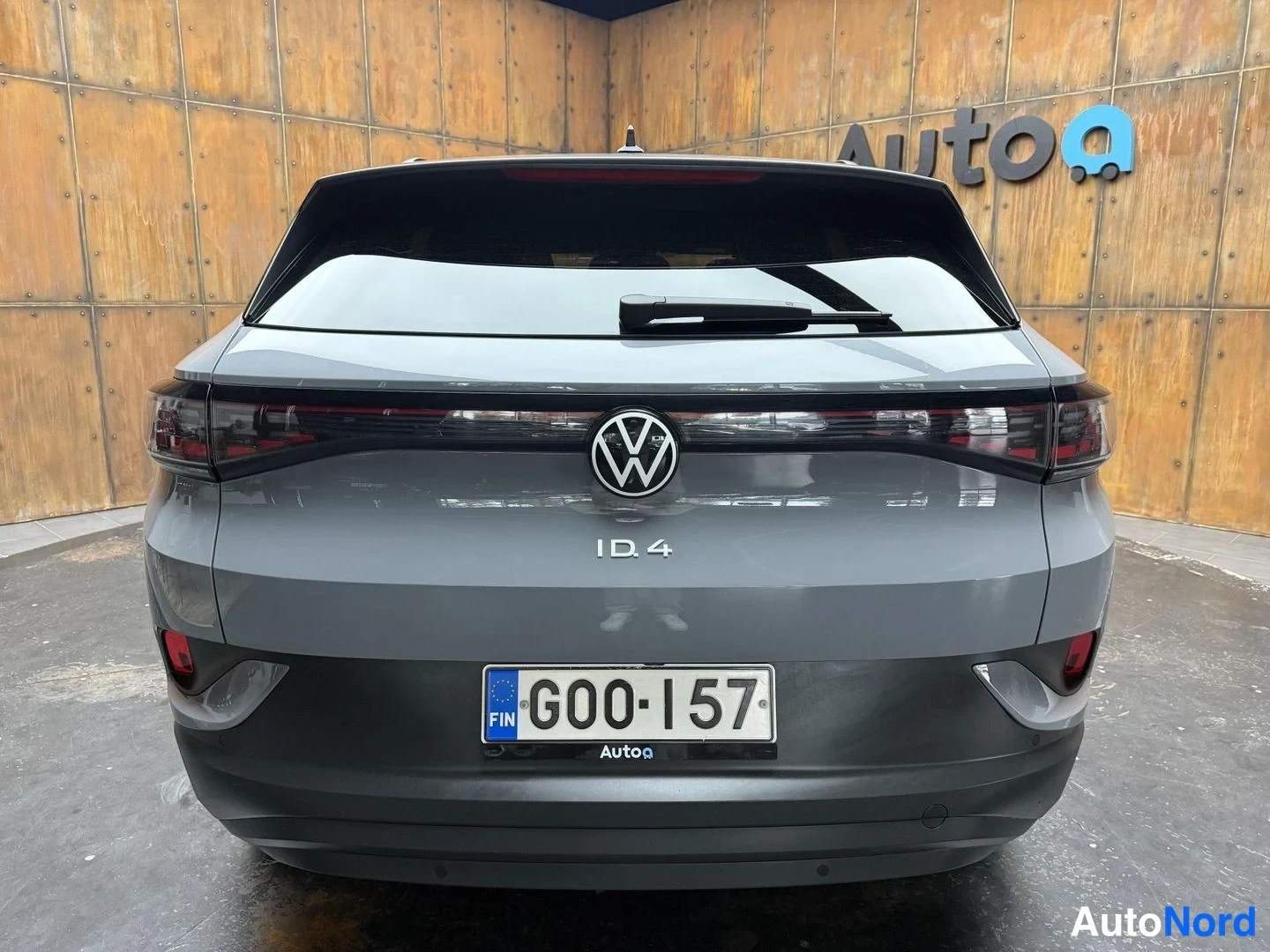 Harmaa Volkswagen ID.4 PRO 150 KW 2021, takaa, kuva 11