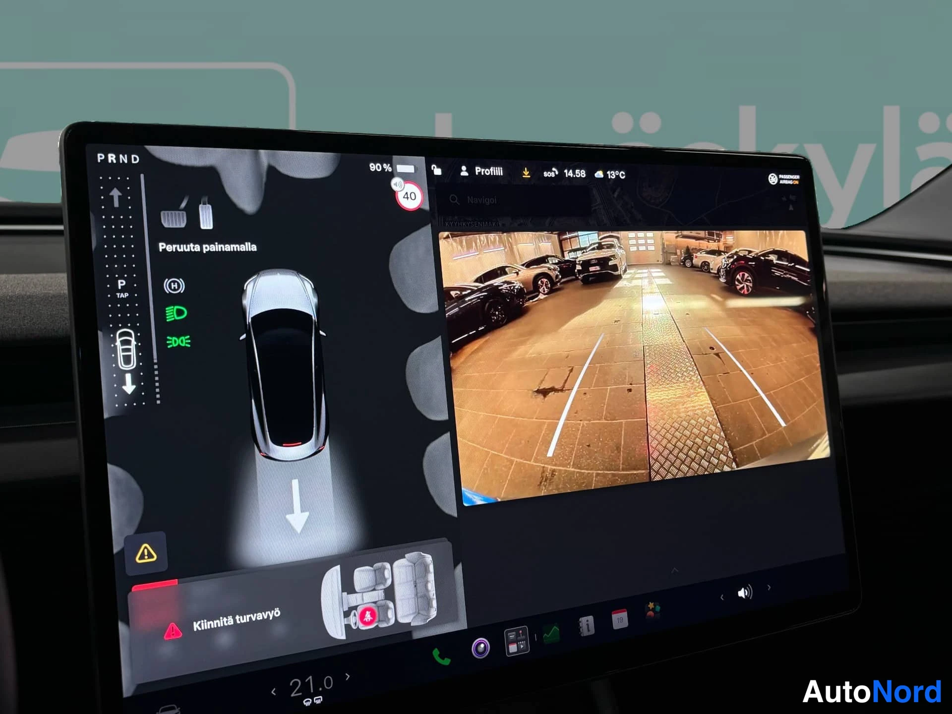 Harmaa Tesla Model 3 2024, yksityiskohta, kuva 19
