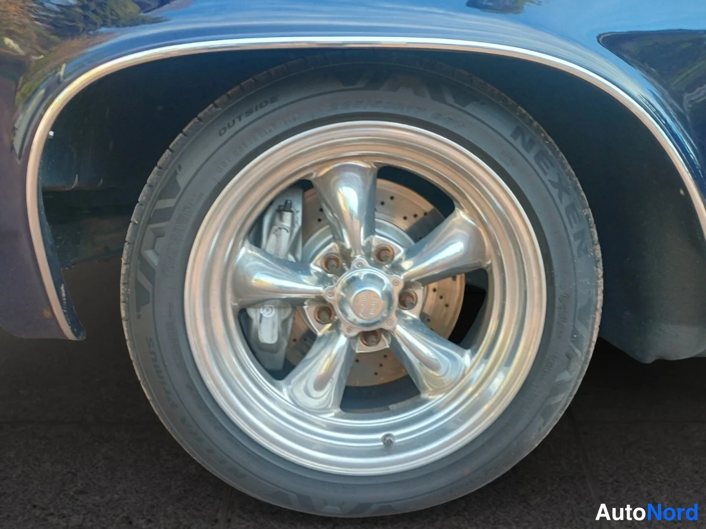 Blå Pontiac Catalina 1963, detalj, bild 32