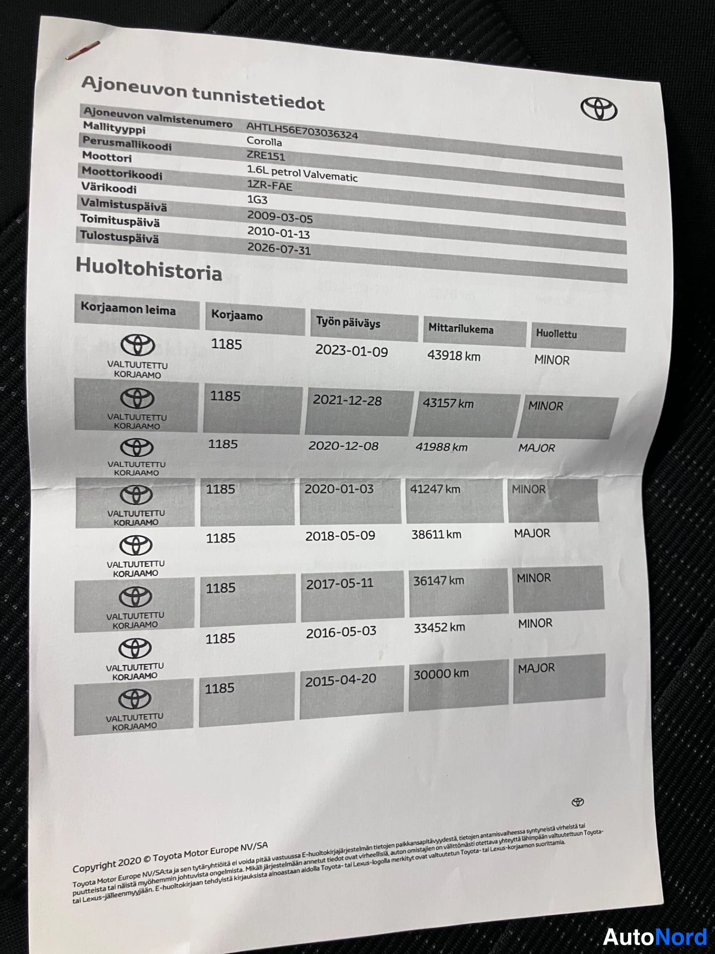Harmaa Toyota Corolla 2010, kuva 23