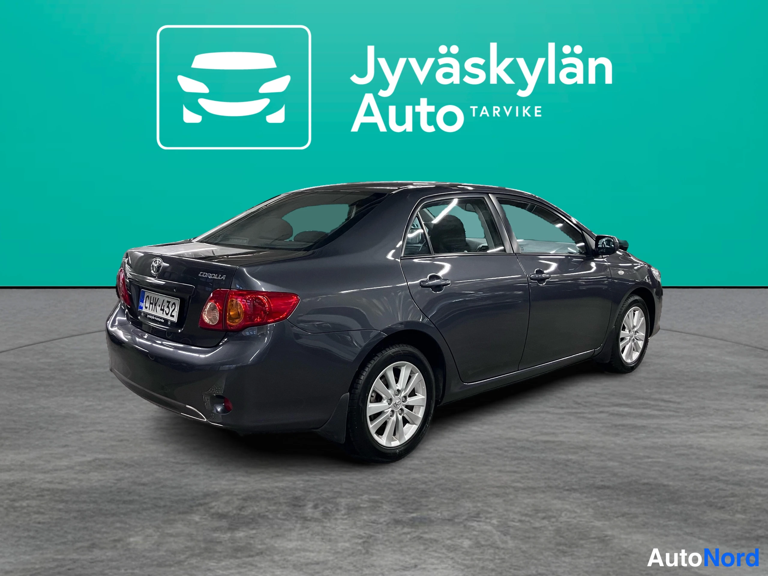 Harmaa Toyota Corolla 2010, takaviisto, kuva 8