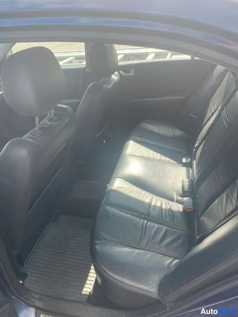 Sininen Hyundai Sonata 2007, takaistuimet, kuva 9