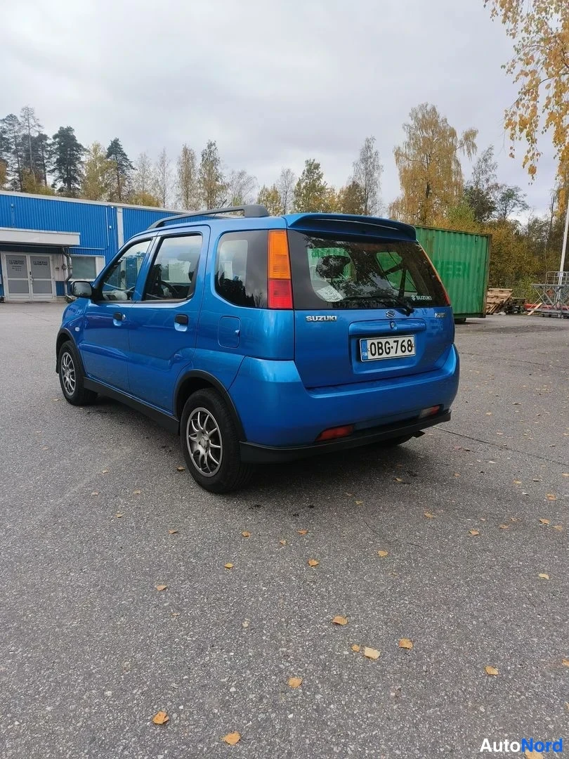 Sininen Suzuki Ignis 2004, takaviisto, kuva 5