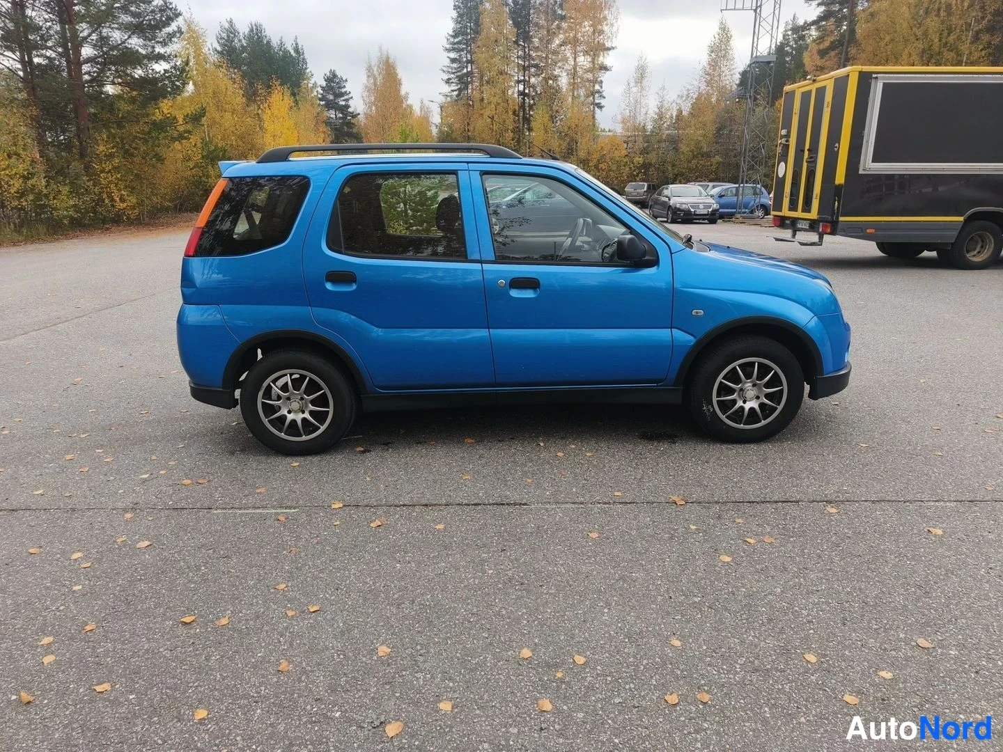 Sininen Suzuki Ignis 2004, sivulta, kuva 4