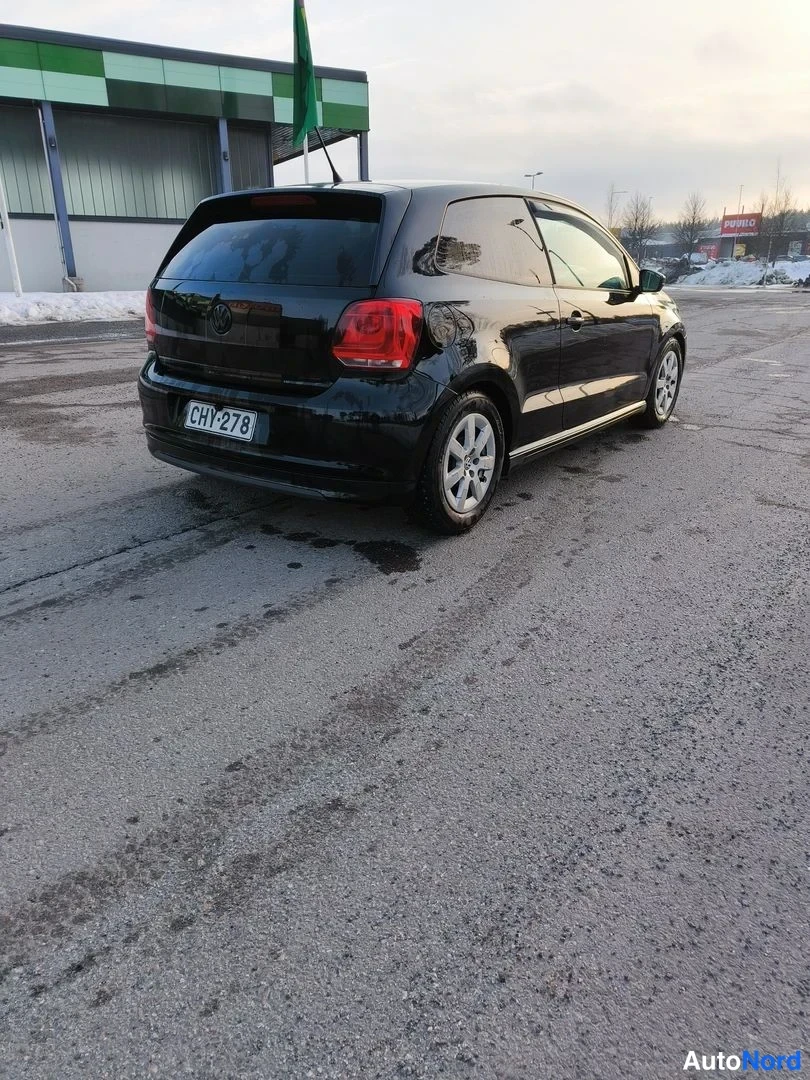 Musta Volkswagen Polo 2011, takaviisto, kuva 7