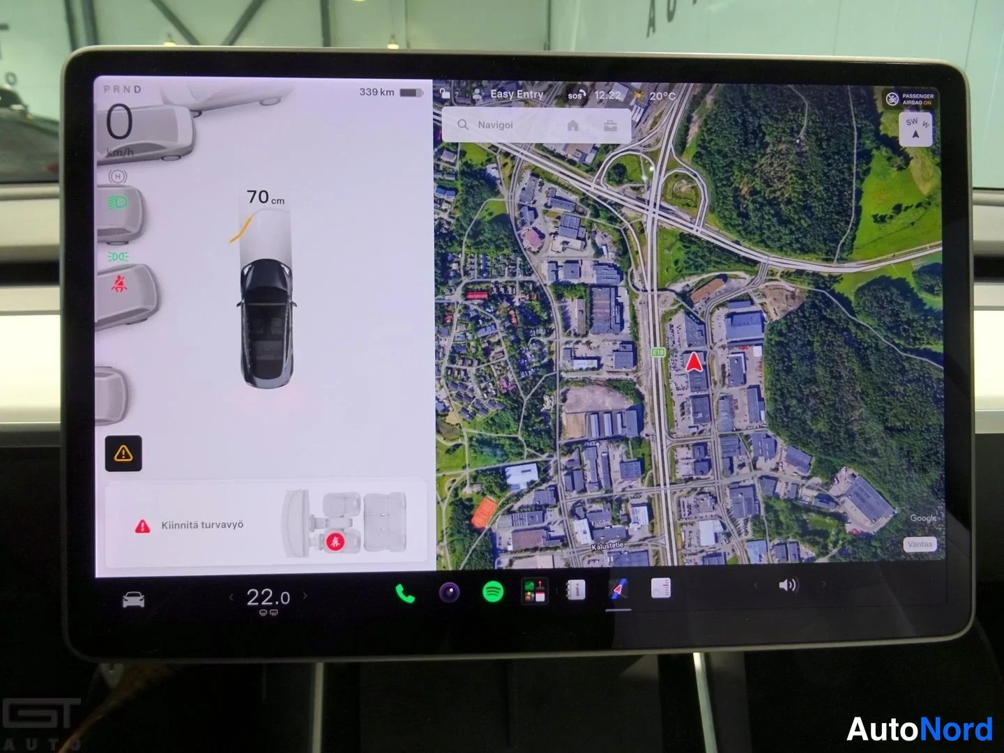 Harmaa Tesla Model 3 Performance 2020, yksityiskohta, kuva 23