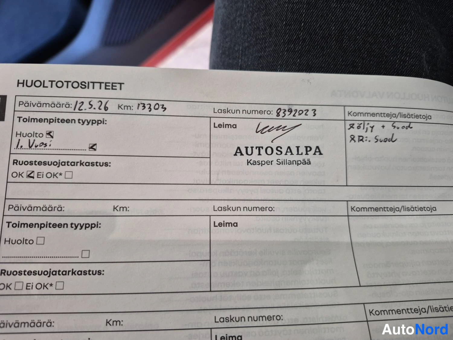 Punainen Renault Clio 2025, asiakirja, kuva 26