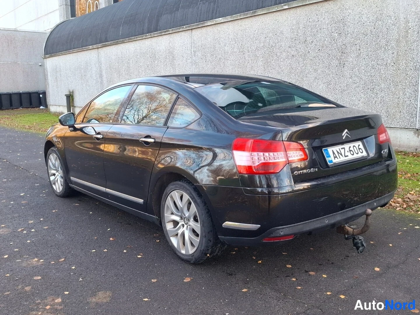 Musta Citroen C5 2009, takaviisto, kuva 5