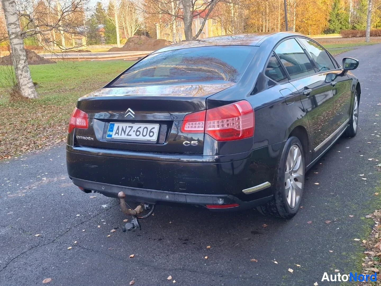 Musta Citroen C5 2009, takaviisto, kuva 6