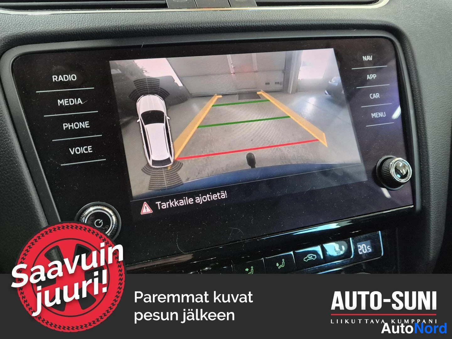 Sininen Skoda Octavia 2020, yksityiskohta, kuva 11