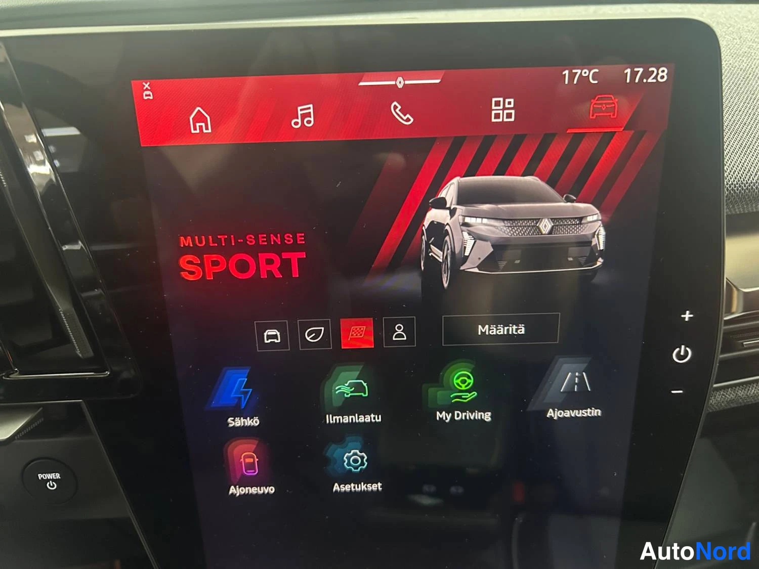 Harmaa Renault Scenic E-Tech electric 2026, yksityiskohta, kuva 14
