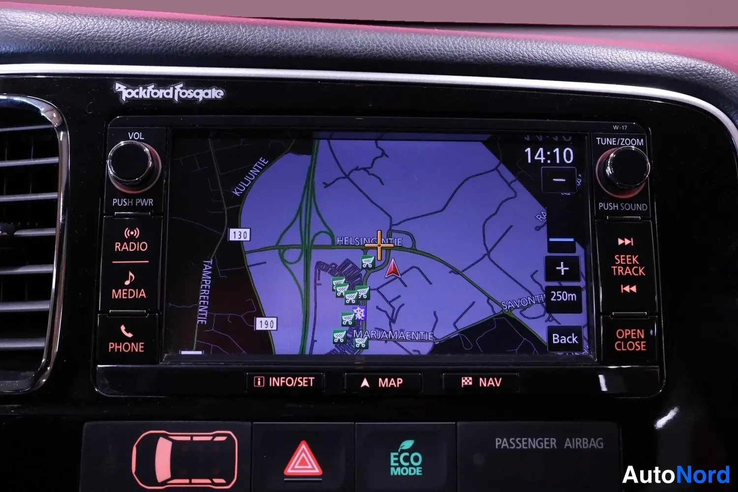 Sininen Mitsubishi Outlander 2017, yksityiskohta, kuva 20