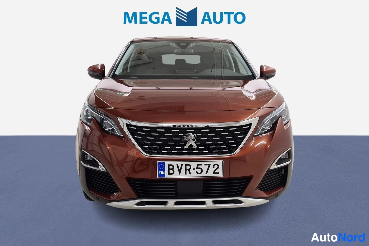 Musta Peugeot 3008 2019, edestä, kuva 2