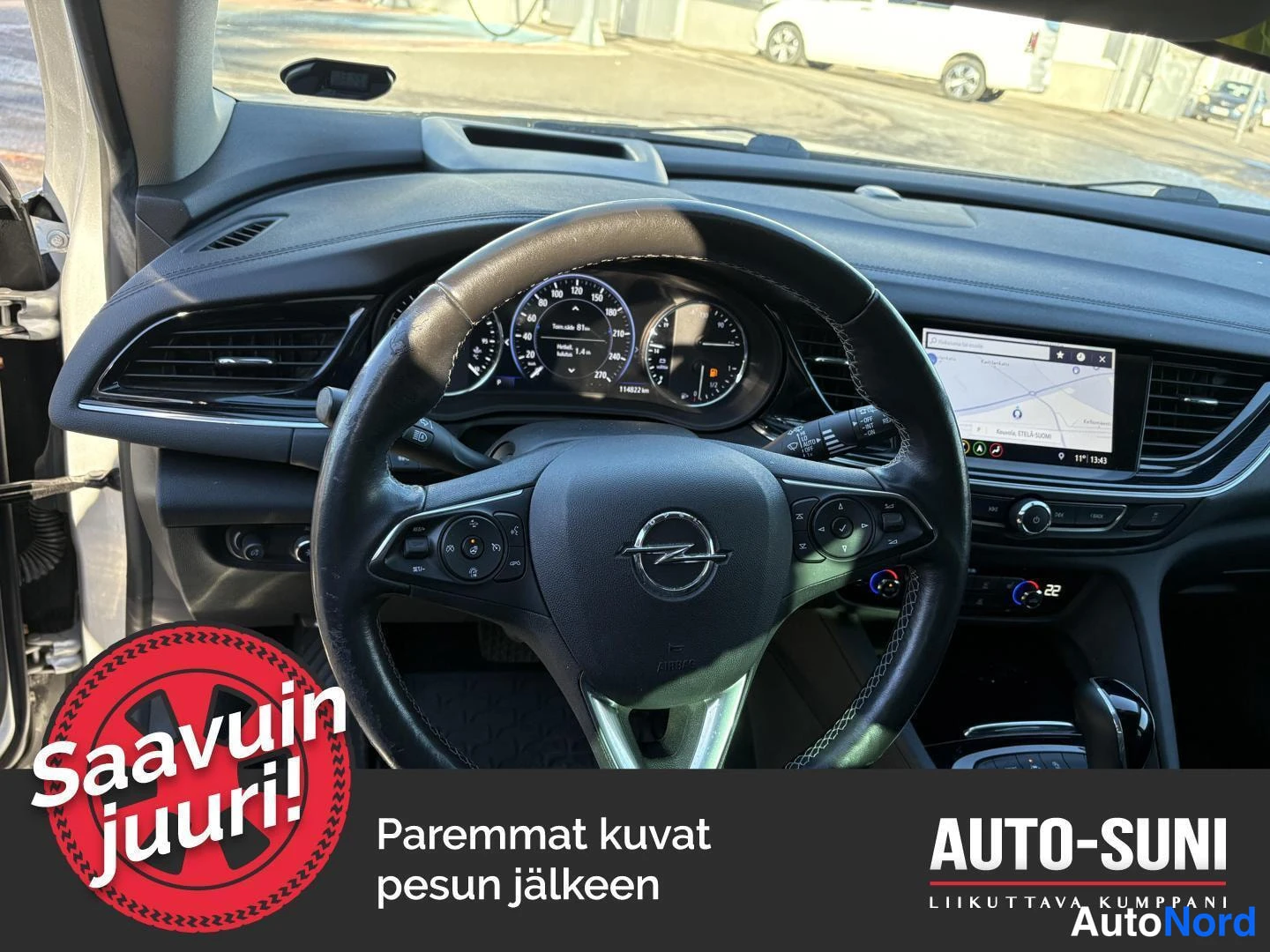 Hopea Opel Insignia 2019, ohjaamo, kuva 5