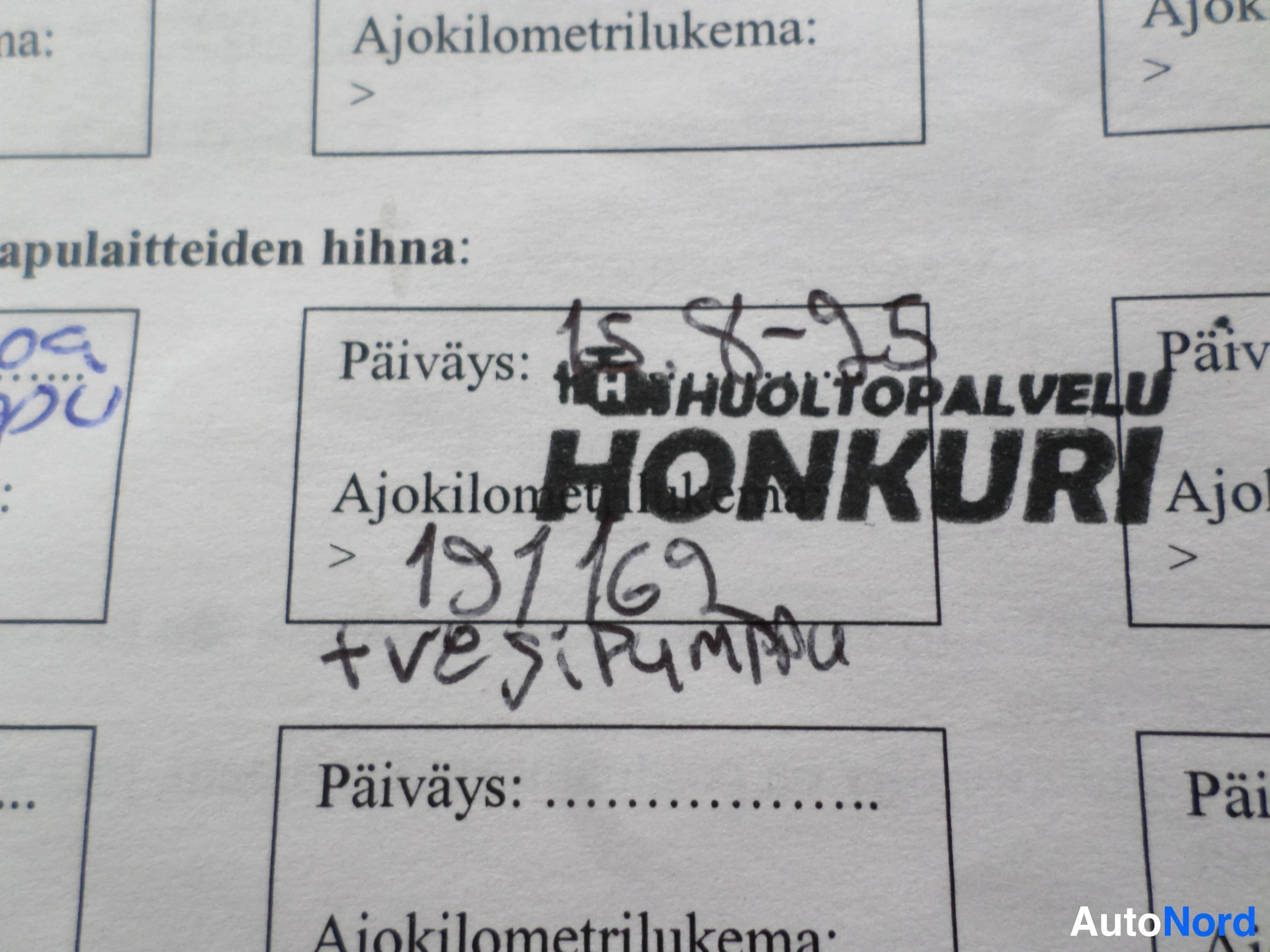 Sininen Renault MEGANE 2001, asiakirja, kuva 13