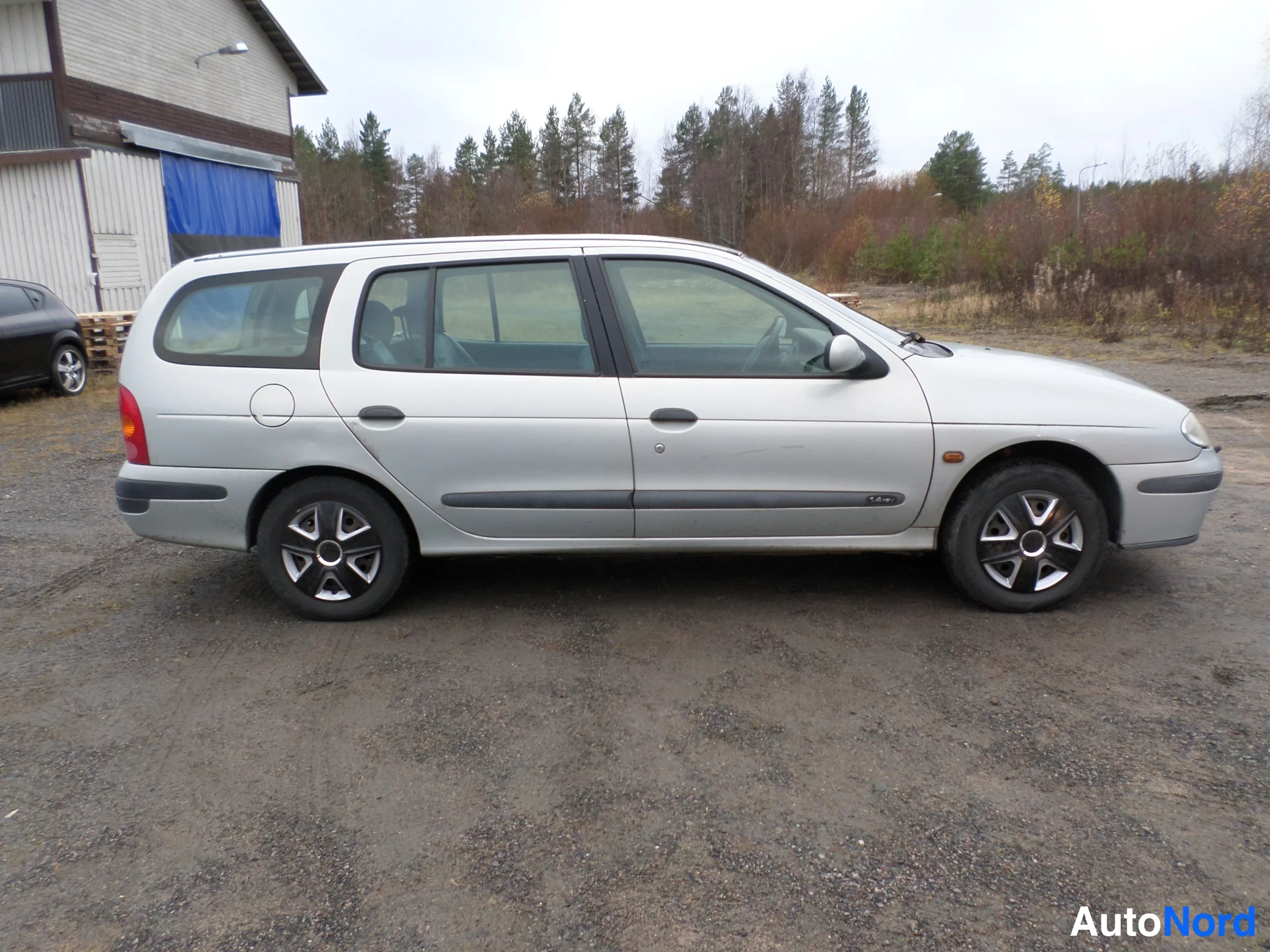Sininen Renault MEGANE 2001, sivulta, kuva 5