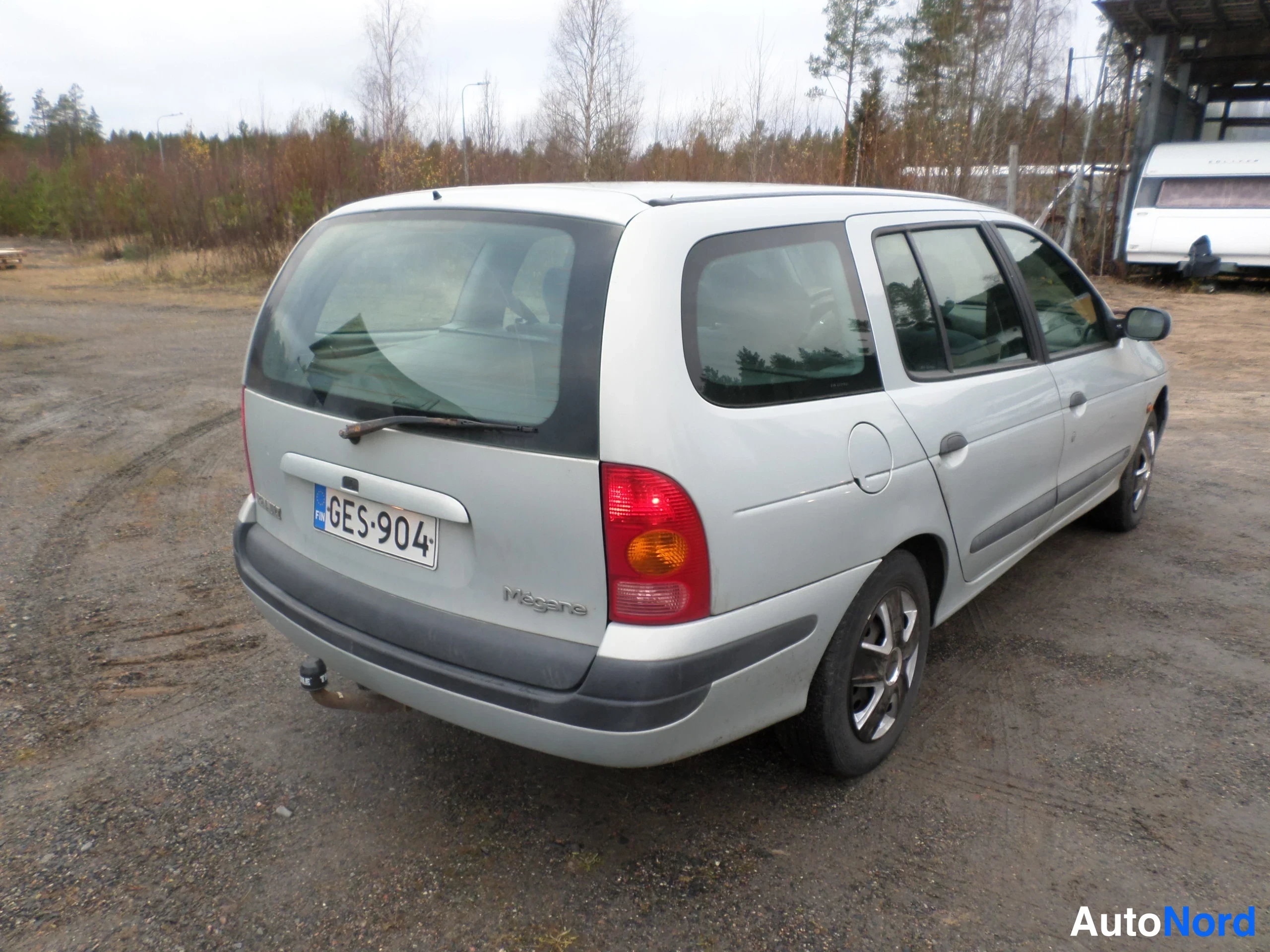 Sininen Renault MEGANE 2001, takaviisto, kuva 6