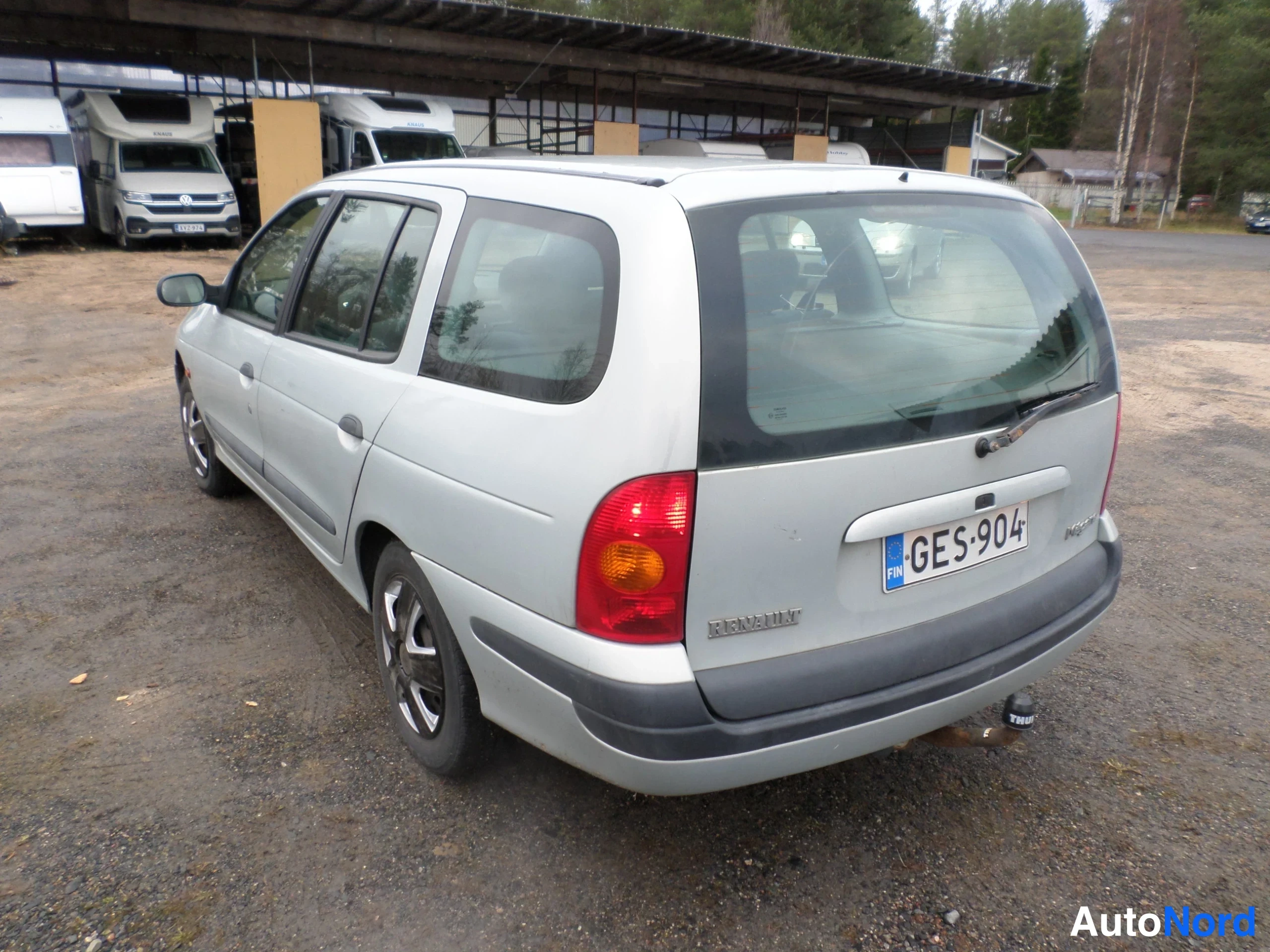 Sininen Renault MEGANE 2001, takaviisto, kuva 7