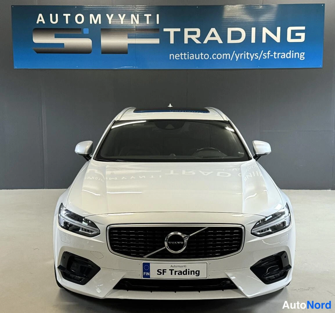 Valkoinen Volvo V90 2018, kuva 5