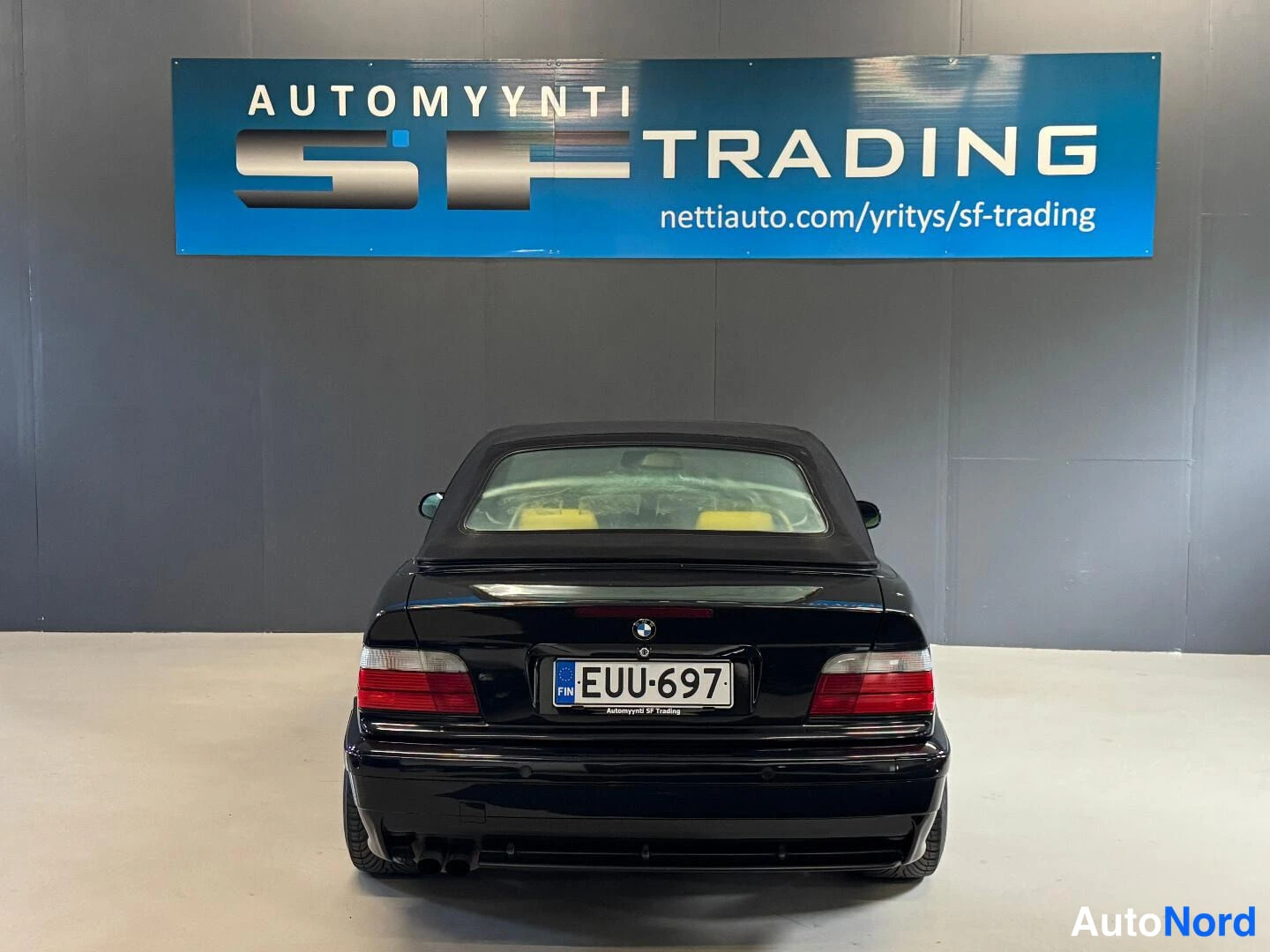 Musta BMW 328i 1998, takaa, kuva 15