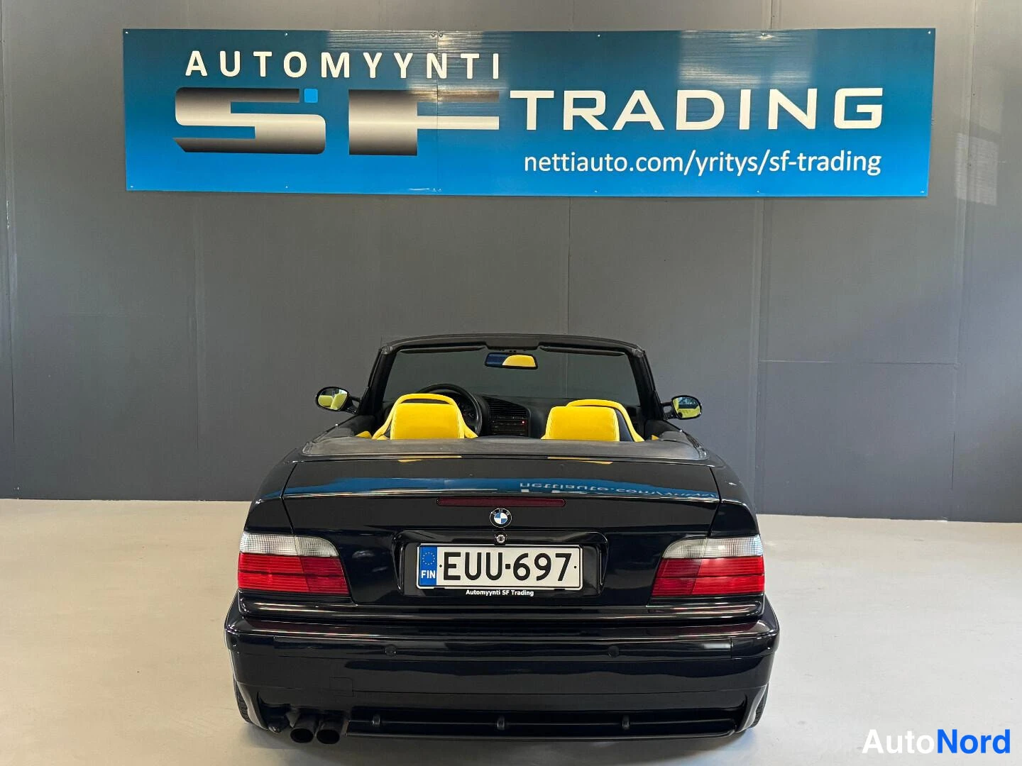 Musta BMW 328i 1998, takaa, kuva 16