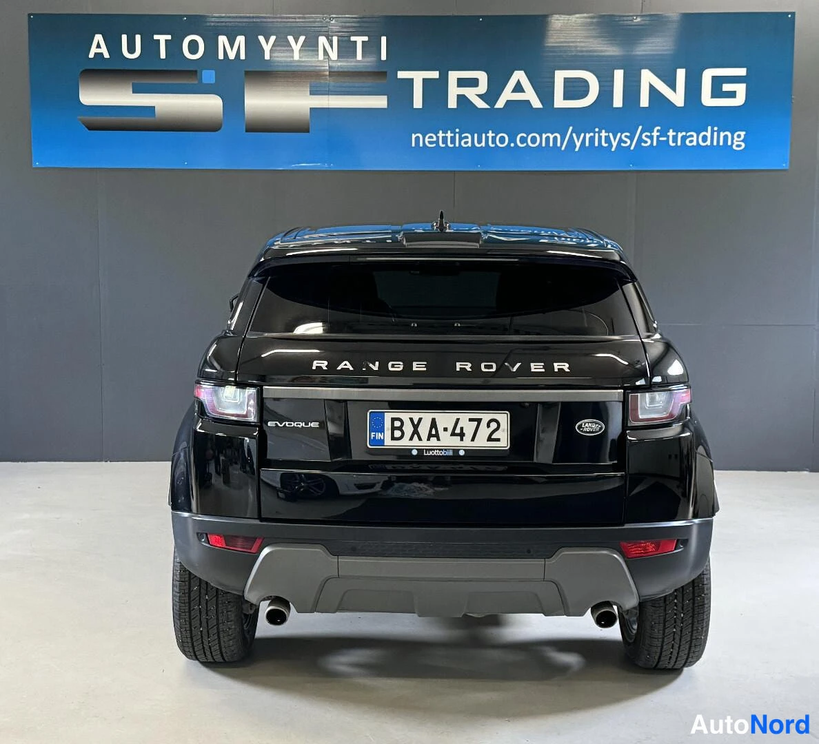 Musta Land Rover Range Rover Evoque 2016, takaa, kuva 8