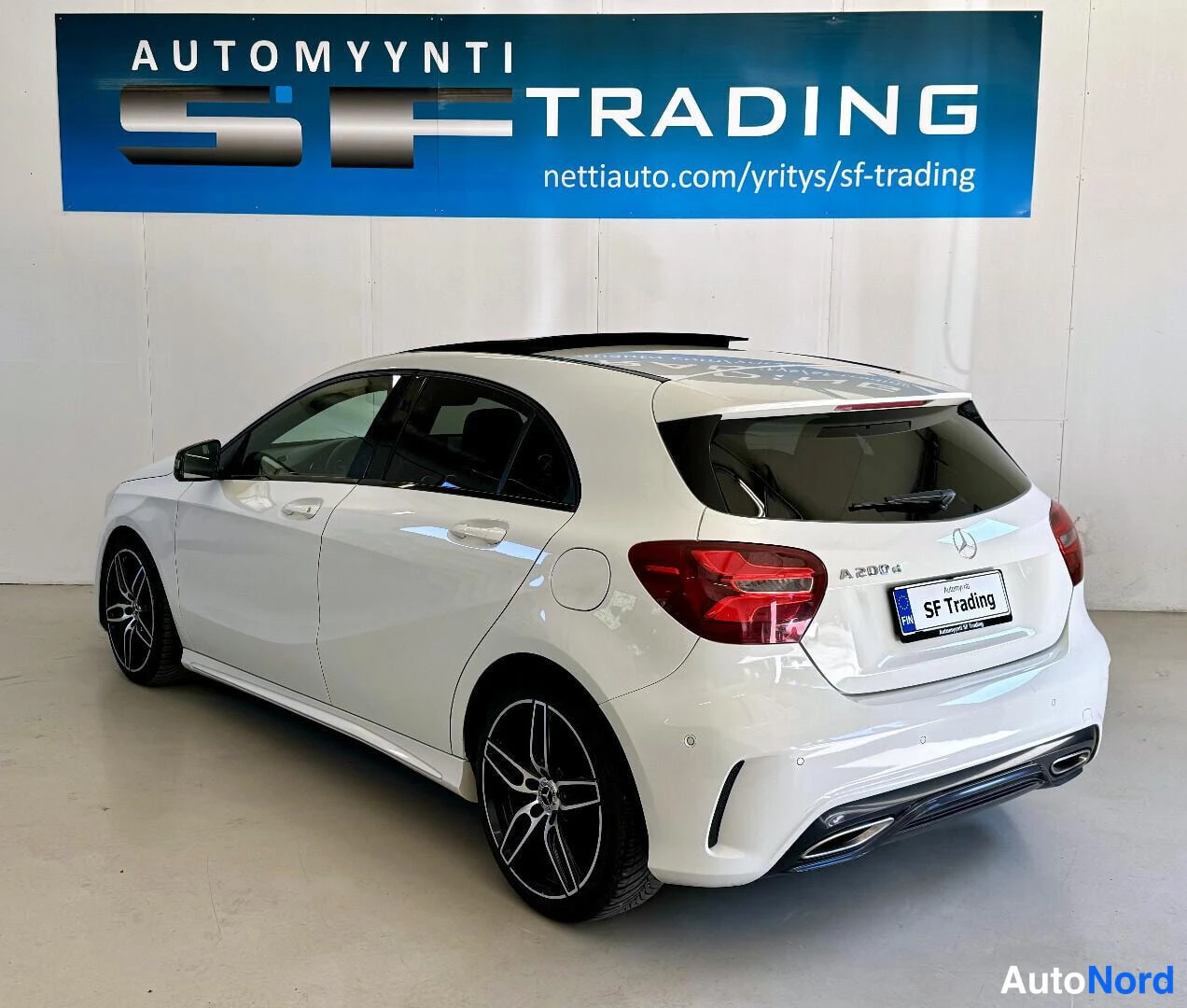 Valkoinen Mercedes-Benz A 2017, kuva 6