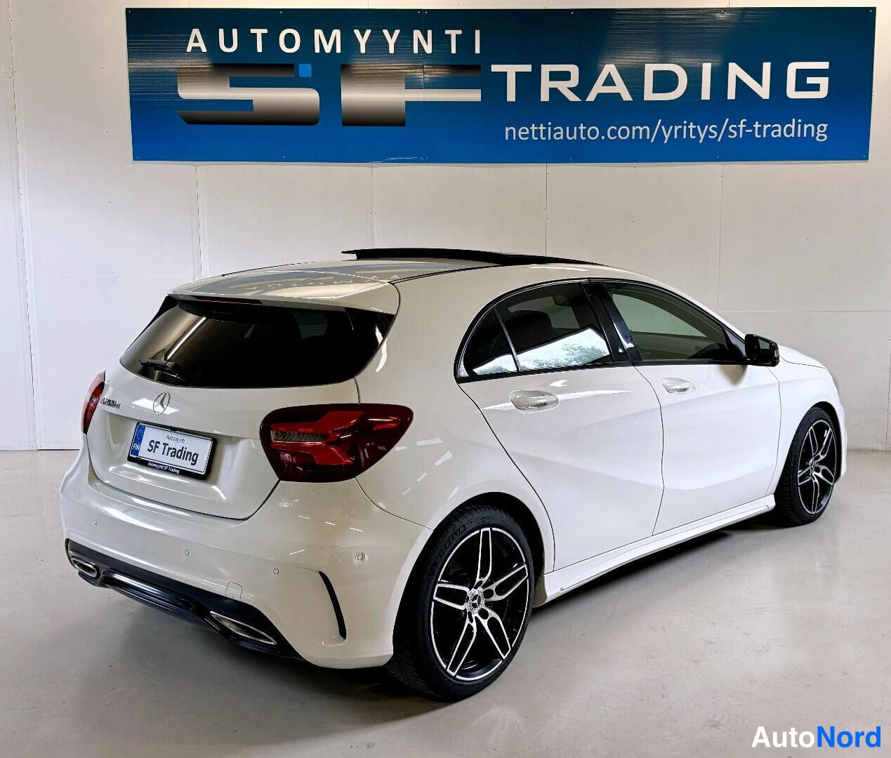 Valkoinen Mercedes-Benz A 2017, kuva 7