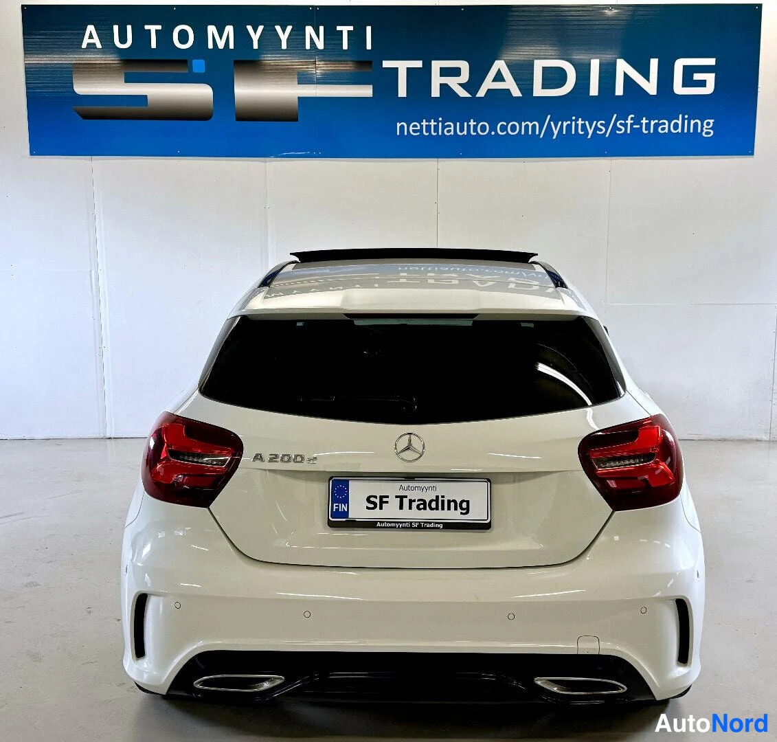 Valkoinen Mercedes-Benz A 2017, kuva 8