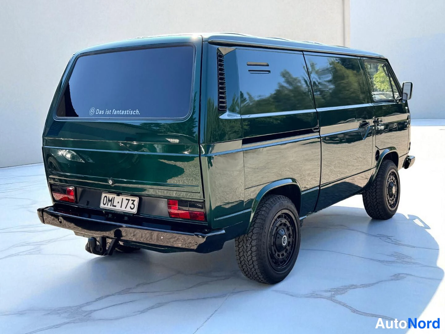 Vihreä Volkswagen Transporter 1984, kuva 14