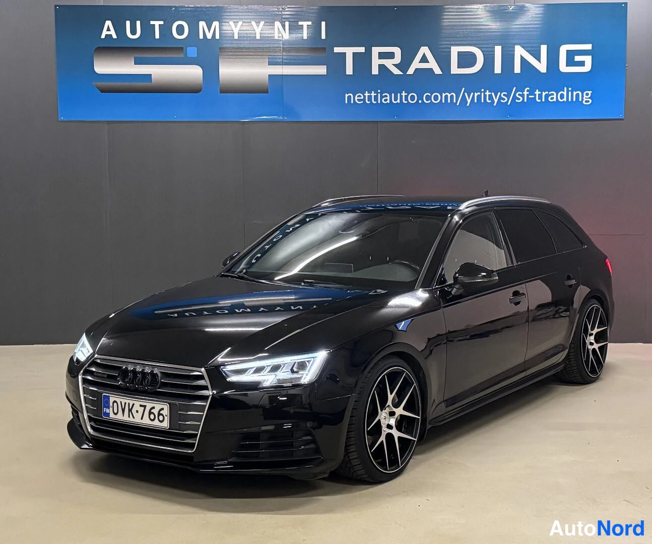 Musta Audi A4 2017, kuva 2