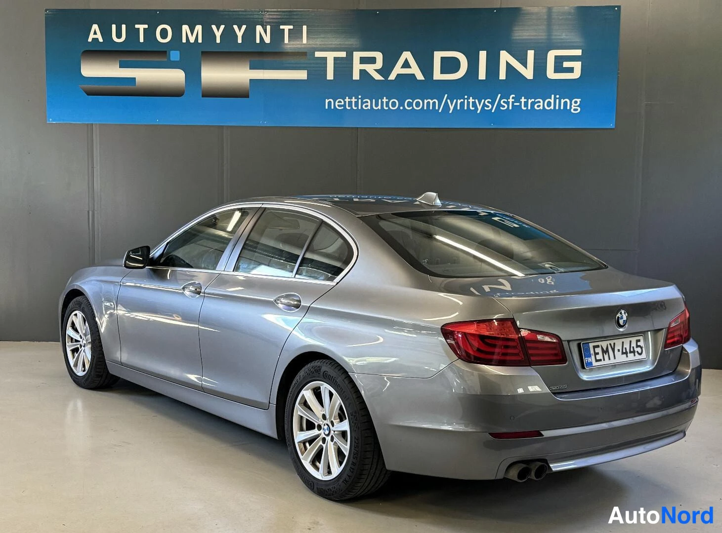 Harmaa BMW 520d 2011, kuva 7