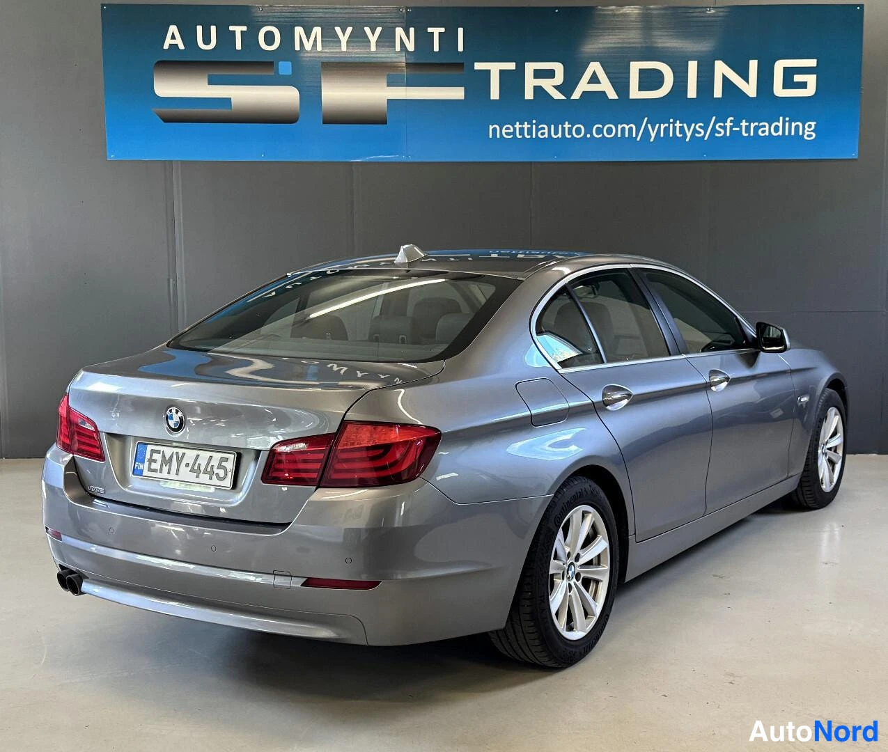 Harmaa BMW 520d 2011, kuva 6