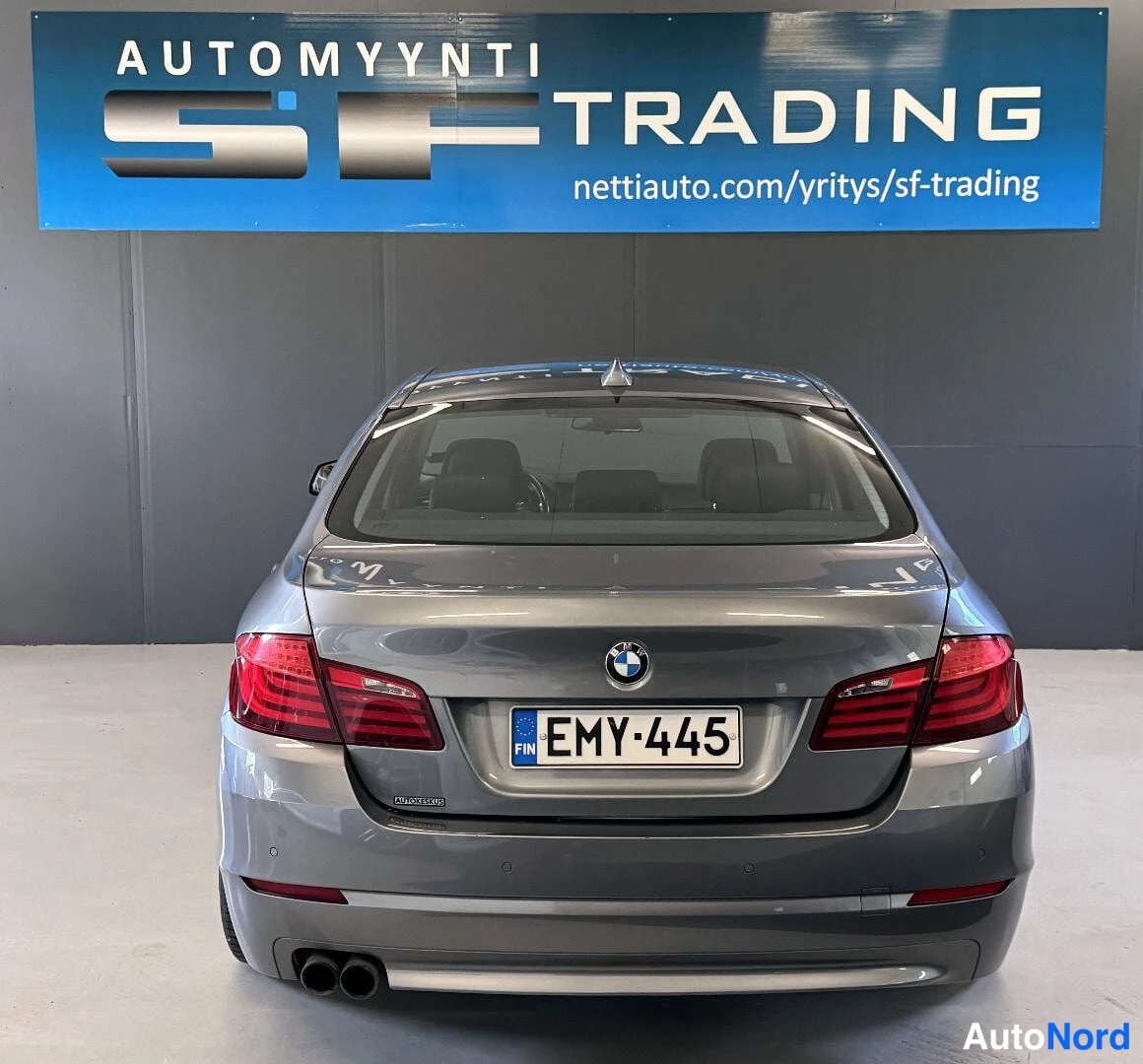 Harmaa BMW 520d 2011, kuva 8