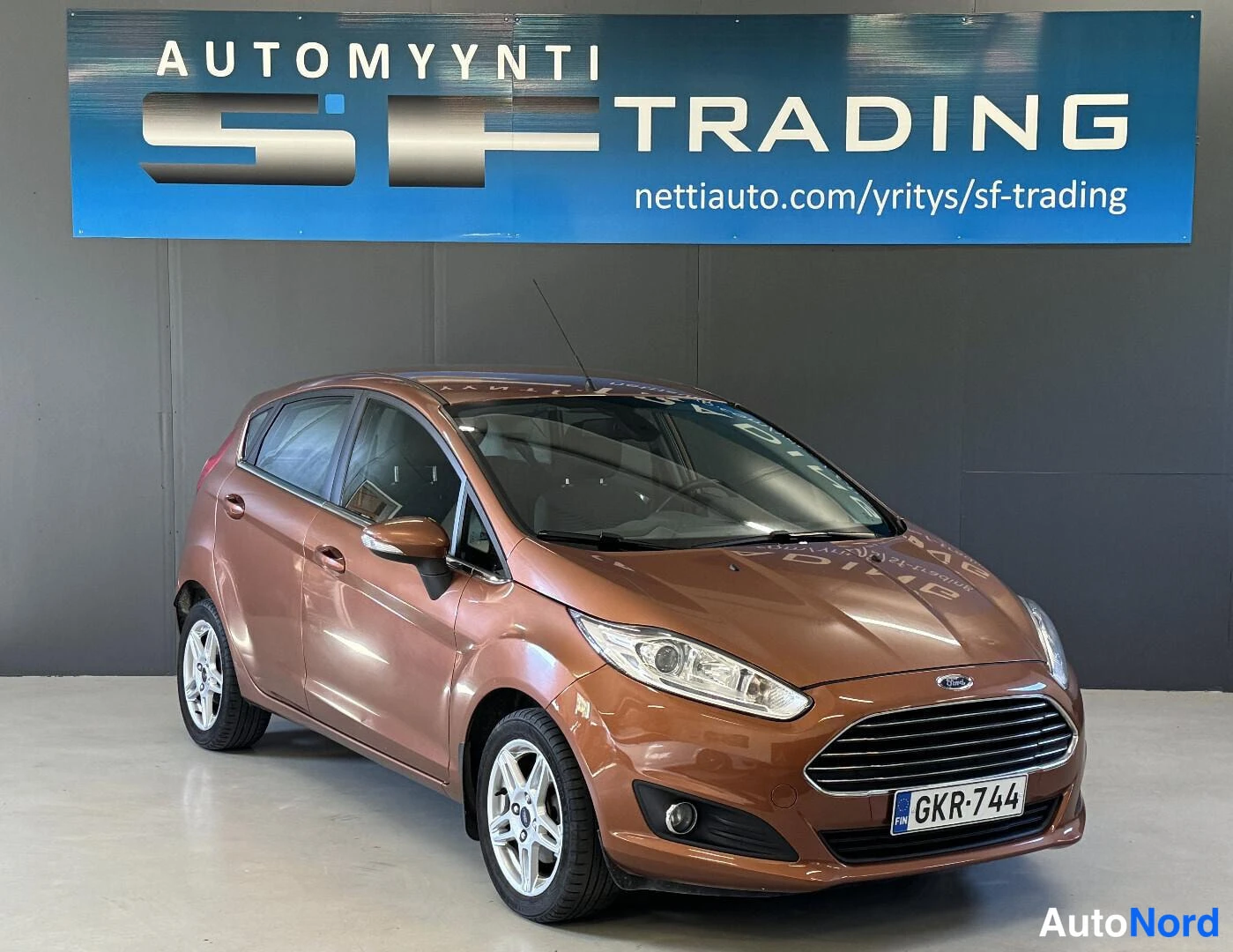 Ruskea Ford Fiesta 2013, kuva 2