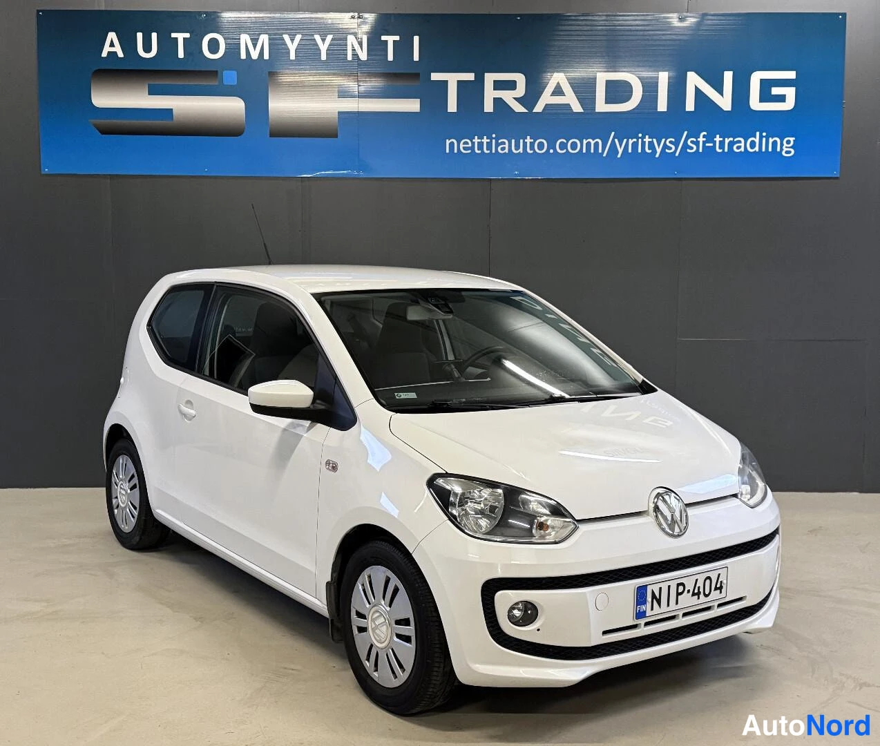 Valkoinen Volkswagen Up 2012, kuva 2
