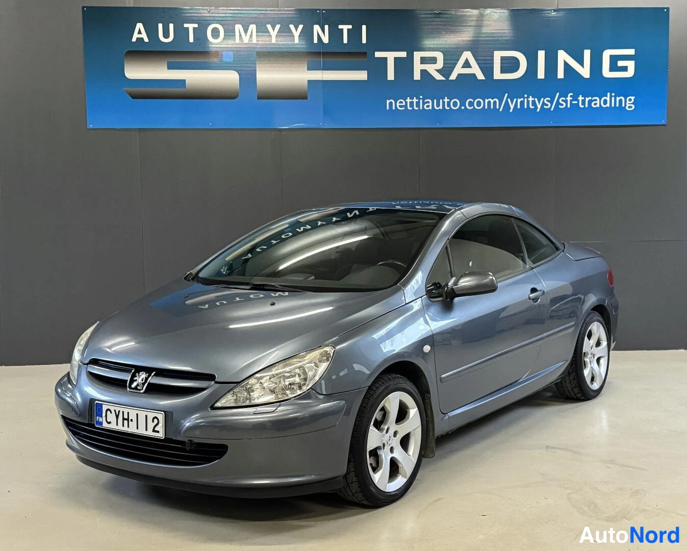 Harmaa Peugeot 307 2005, kuva 2