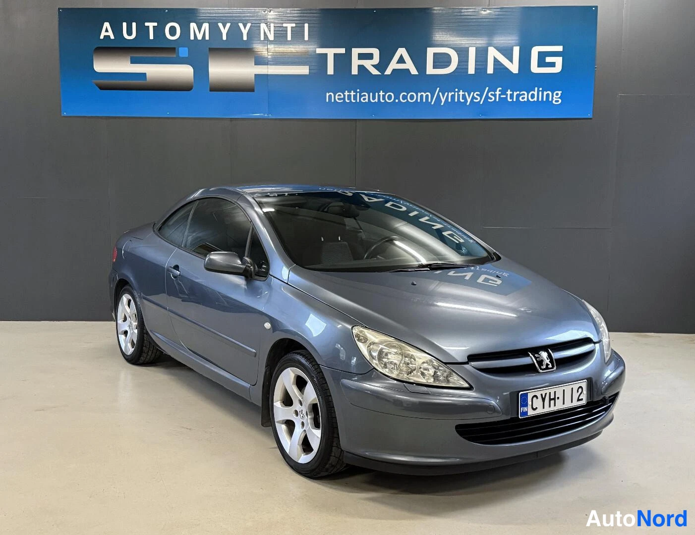 Harmaa Peugeot 307 2005, kuva 4