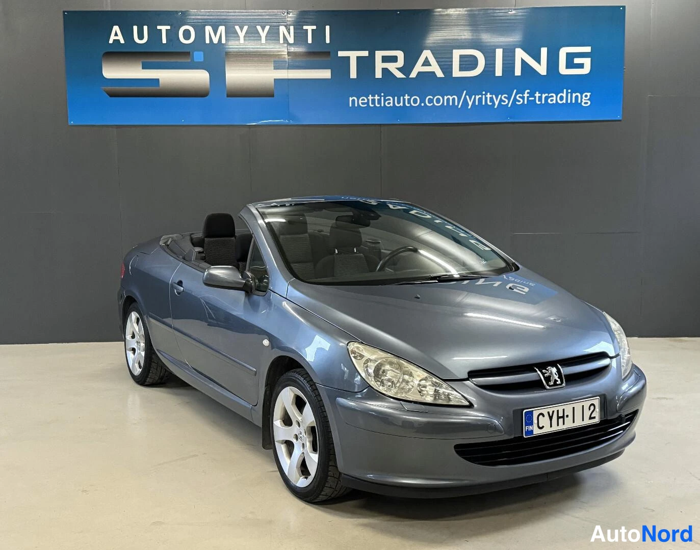 Harmaa Peugeot 307 2005, kuva 3