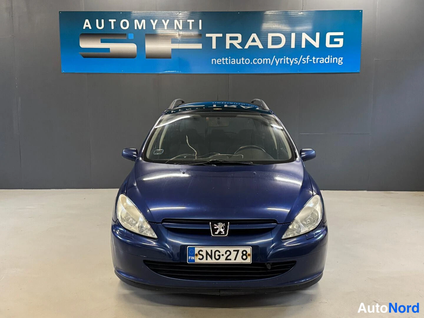 Sininen Peugeot 307 2004, kuva 4